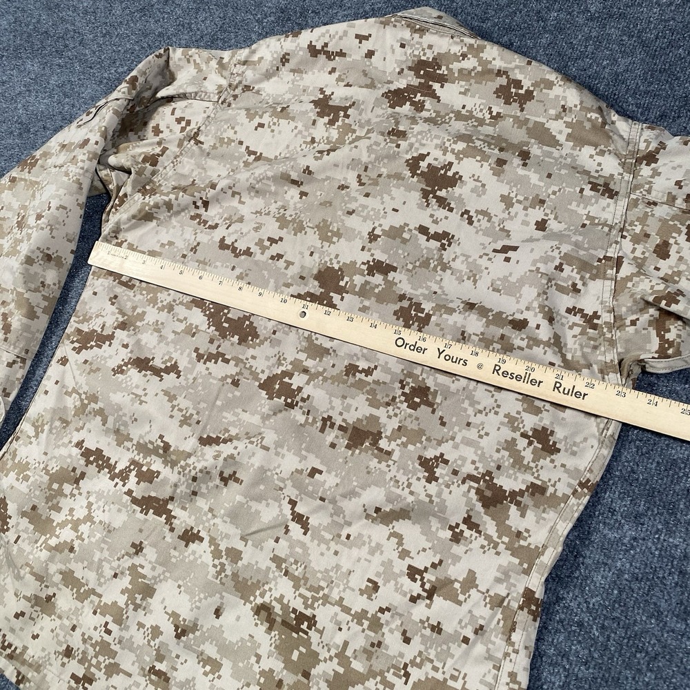 USMC MARPAT Desert Camo Combat Blouse Mens Size Medium Regular American Apparel - Picture 8 of 9